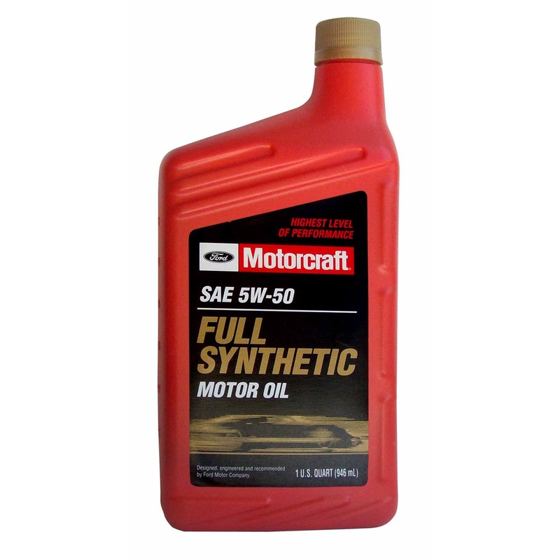 Motorcraft 5W50 Full Synthetic Oil 04 Gt