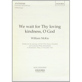 We wait for Thy loving kindness: Vocal score