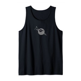 Screwball Screw 8 Ball Pool Screwed Tattoo Style Gutter Punk Tank Top