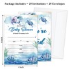 Tbaogusu Sea Turtles Ocean Themed Baby Shower Invites, Baby Shower