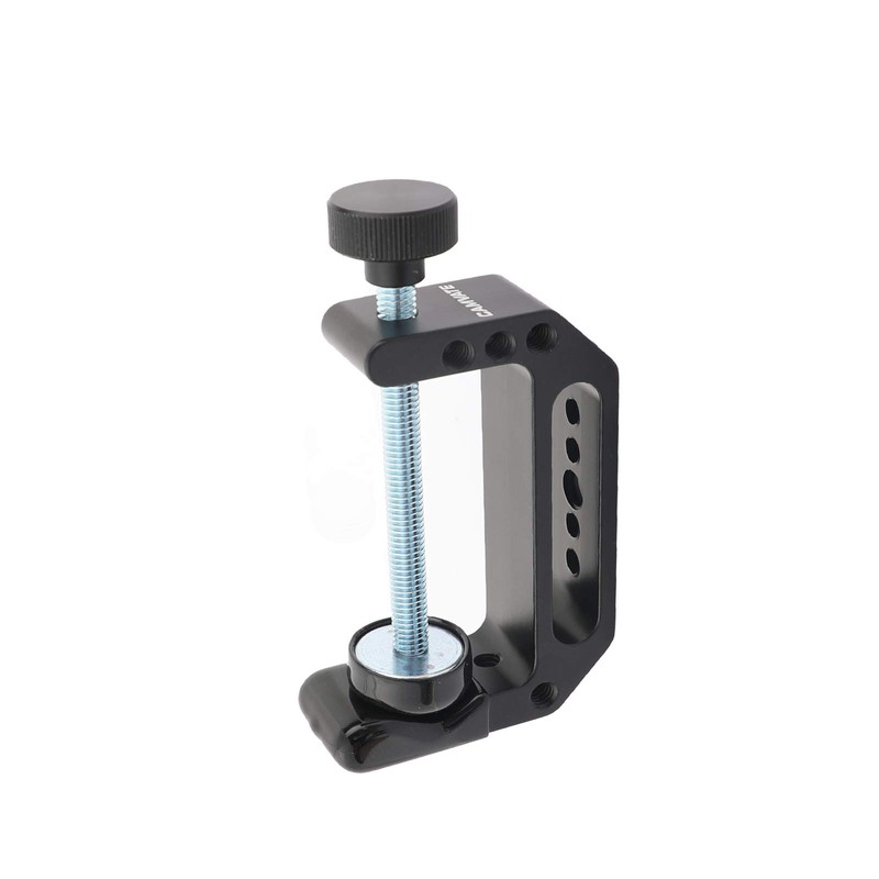 CAMVATE Extended Size C Clamp with 1/4" & 3/8" Mounting