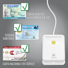 Atlantis cie 3.0 Electronic ID and Health Card Reader