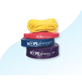 Hope Fitness Gear | Large Loop Bands - Color: Yellow Large Loop Band