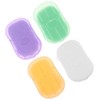 Sosoport 4 Pack Pp Material Soap Sheets Portable Hand Wash