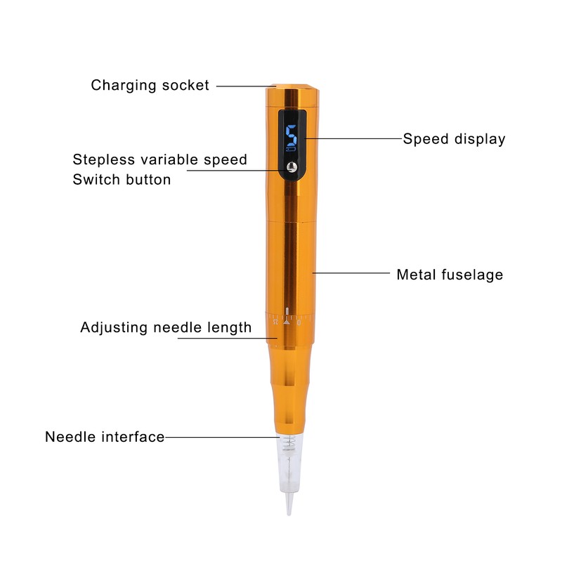 Professional Microblading Machine Eyebrow Eyeliner Lip Tattoo Pen Machine