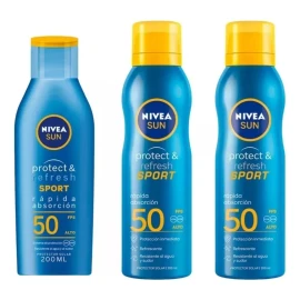 Nivea Sport Bloqueador Solar Protector 3/200ml C/u Fps50