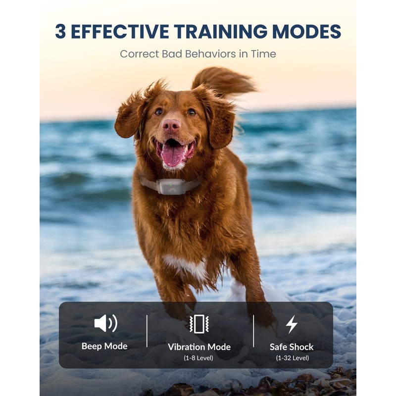 Dog Shock Collar with Remote Control - Upgrade Shock Collar