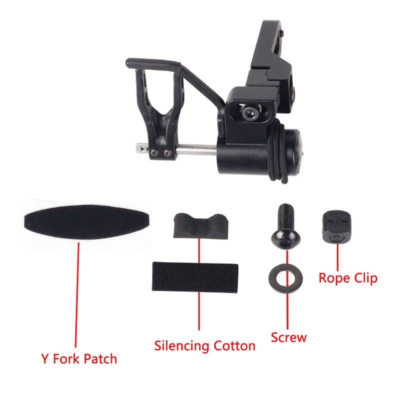 Drop Away Bow Rest Six Way Adjustable Aluminium Alloy Hunting