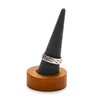 Papten Ring Holder Wooden Ring Stand Holder Jewellery Display Organiser