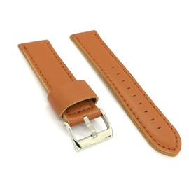 diloy Watch strap vegan microfiber flat – Cruelty Free – Casual sporty style – Black brown red blue white – Sizes 18mm 20mm 22mm 24mm 415 Tan 20mm