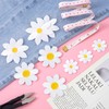 PAGOW 9 Pcs Flower Iron on Patches, Cute Daisy Flower