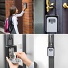 ZHEGE Key Box, Combination Type, Padlock, Dial Type, 4-Digit, Japanese