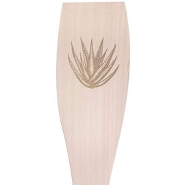 Large 'Aloe Vera Plant' Wooden Cooking Spatula (SA00024969)