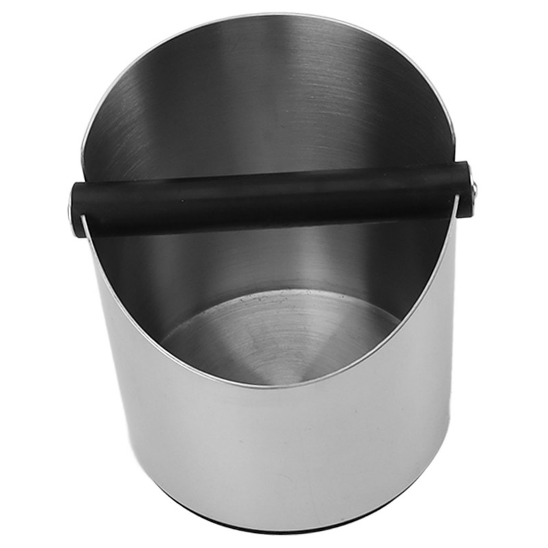 Coffee Knock Box Round Stainless Steel Coffee Machine Knock Box