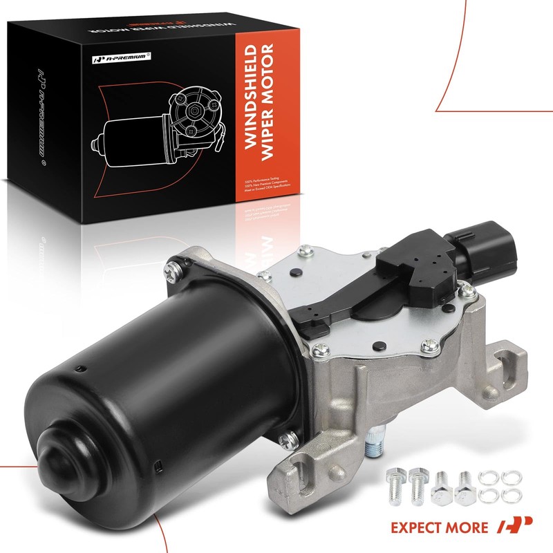 A-Premium Front Windshield Wiper Motor Compatible with Toyota Highlander 2014