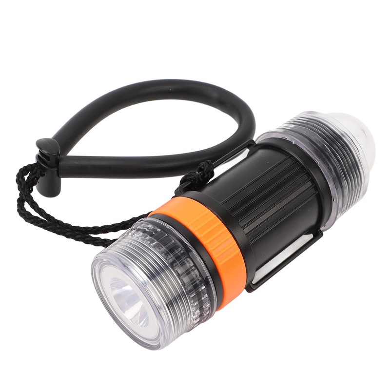 Dive Strobe Light Waterproof High Brightness LED Battery Powered Diving