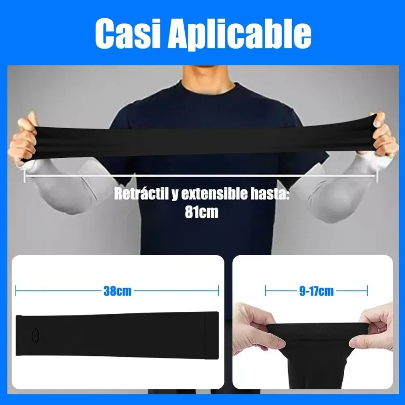 Mangas Protectoras Para Brazos Protección Solar Uv,6 Pares