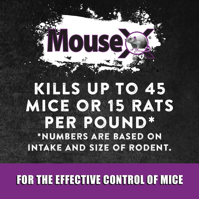 MouseX Throw Packs- for All Species of Rats Mice Safe