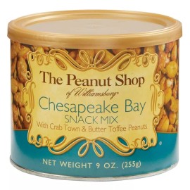 The Peanut Shop of Williamsburg, Chesapeake Bay Snack Mix, 9 oz