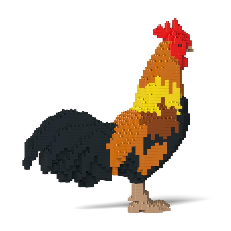 JEKCA Rooster 01S | Plastic Building Blocks | Age 14+