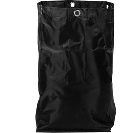 Bolsa y Fácil de de Lona Negra para Carrito de Limpieza Gran Capacidad Adecuada para Mantenimiento y Optimización del Trabajo en