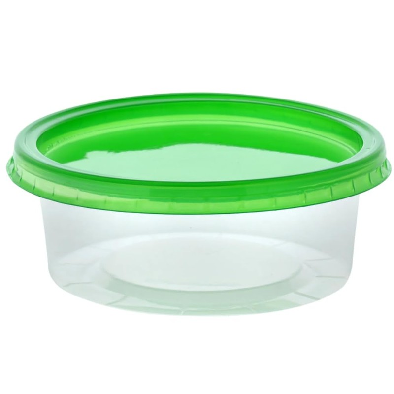 Surefresh Plastic Food Storage Containers, Rectangular, 5-Pack, BPA Free, Leakproof,