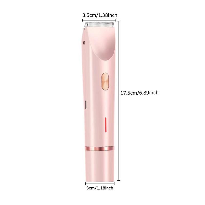 Electric Hair Trimmer for Women, 1 Box Rechargeable 2 in