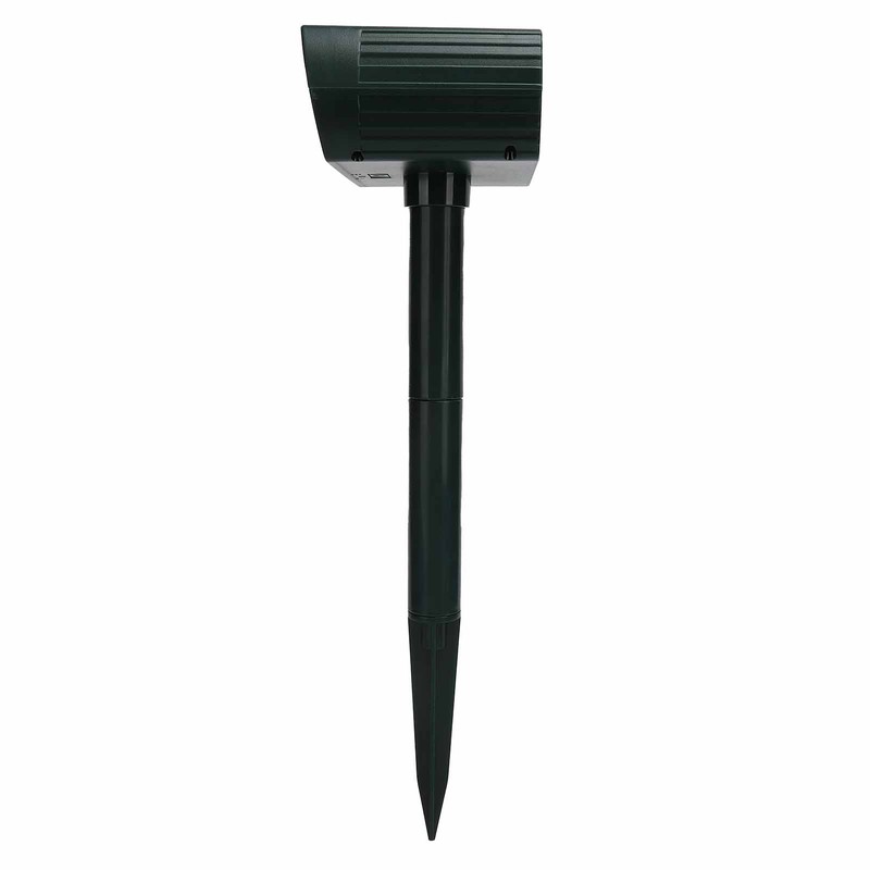 Solar Powered LED Animal Repeller Ultrasonic Waterproof Animal Repellent for