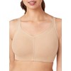 Wacoal Women's Casual Beauty Soft Cup Bra, Toast, 36DD