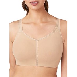 Wacoal Women's Casual Beauty Soft Cup Bra, Toast, 36DD