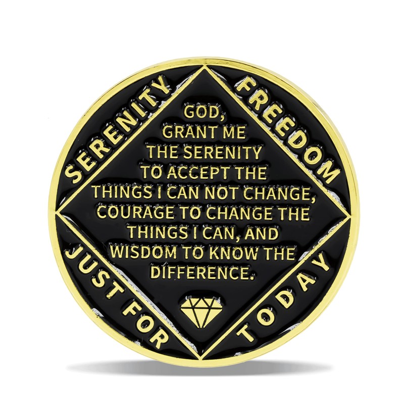 1 Year Phoenix Sobriety Coin – Rebirth in Flames Recovery