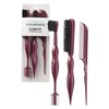 Conair Slick Back Tail Comb Set, 3-Pack with Fine Tooth