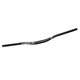 Trail One Components The Crockett Alloy Handlebar 31.8mm Diameter - 25mm Rise Combo with Viking Stem - 31.8mm Clamp, 40mm Length