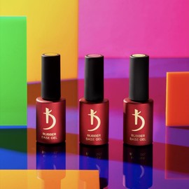 kodi professional Color Rubber Base Gel, NEON 01 | 7 ML | 0.24 oz | Stylish | bright |original |shades (NEON 12)