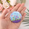 It’s My Birthday Pin, 2.3in Happy Birthday Badge with Purple