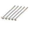 sourcing map M6x120mm Phillips Head Screws Furniture Bolts 58mm Thread