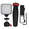 YELANGU Camera Desktop Tripod with Fill Light Mini Vlogging Kit