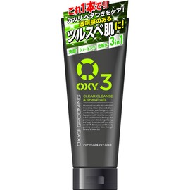 Oxy 3 Grooming Clear Cleansing & Shaving Gel 5.3 oz (150 g)