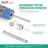 JRready JRconDRK00B09-03 Upgraded Replacement Tips for Pin Removal Tool 9PCS