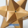 DreamsEden Golden Star Sculpture, Resin Decorative Ornaments Modern Home Decor