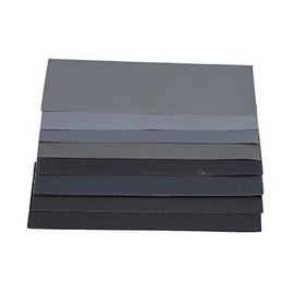 Kit de lija AUHX, resistente al agua, grano 120 a 3000, resina duradera, diseo estndar para lijar y pulir (Juego de 14 piezas)