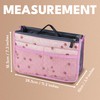 JJ PRIME - Multi Compartment Bag Handbag Insert | Expandable