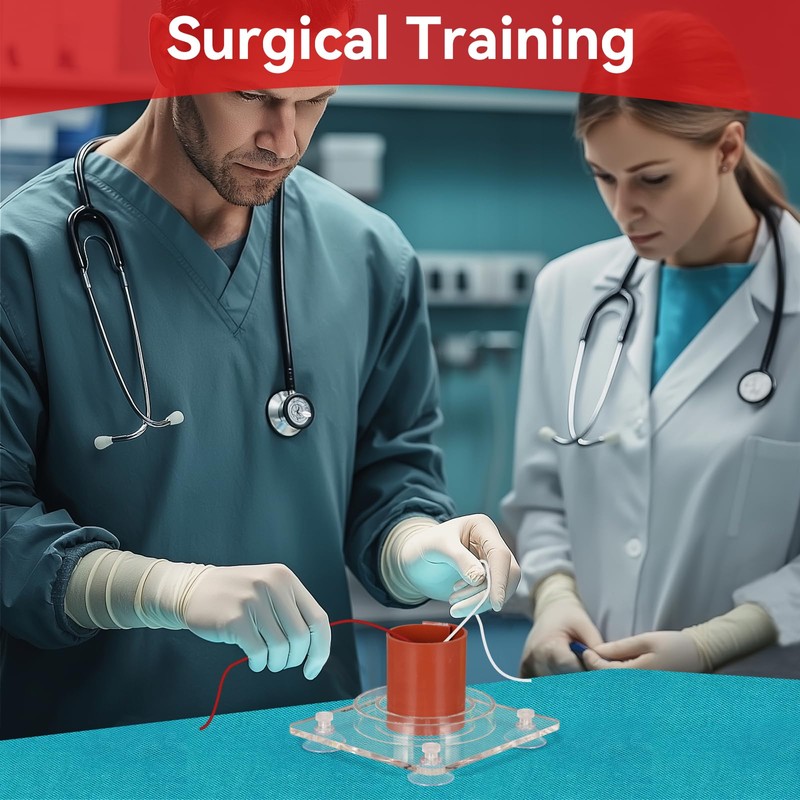 Medarchitect Soft Buckets Knot Tying Training Kit with 3 Soft