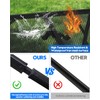 MSDADA Folding Grill Table, Portable Grill Table, Outdoor Grill Table,