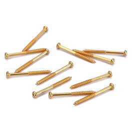 12x Bass Pickup Mounting Screws For For P90 Pickups Musical Instrument Par Bass Pickup Screws