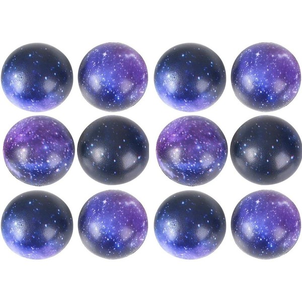 Space Theme Galaxy Stress Balls Pack of 12