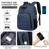 Liokesa - Mochila para portátil para hombres, mochila escolar para