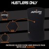 Hustlers Only Elbow Sleeves Weightlifting 5mm Neoprene Compression Elbow Support