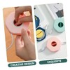 IWOWHERO 4Pcs Portable Cable Management Box Data Cable Storage Winder