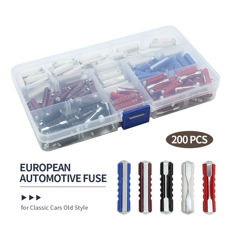Car Fuses Torpedo Type European for Classic Cars Old Style